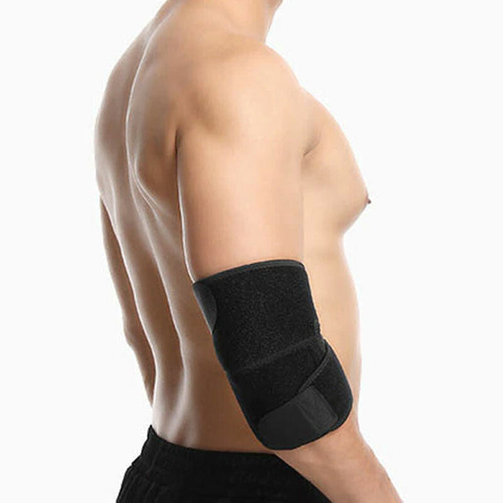 Stödjande Armbågsskydd med Kompression &amp; Justerbar Design för Smärtlindring 0