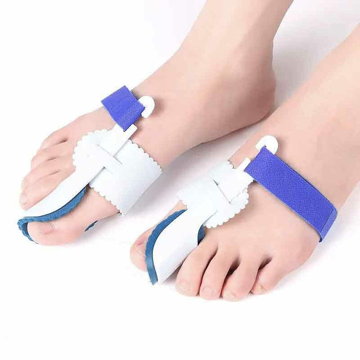 Stortå Separator för Hallux Valgus med Justerbar Passform | Effektiv Smärtlindring för Bekväm Tåposition 0