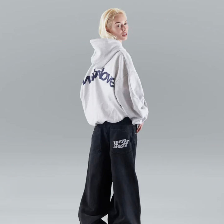 Streetwear Hoodie | Oversized Design med &
