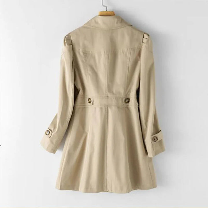 Tidlös Trenchcoat för Kvinnor med Avslappnad Passform | Elegant Design för Vardagsbruk 4