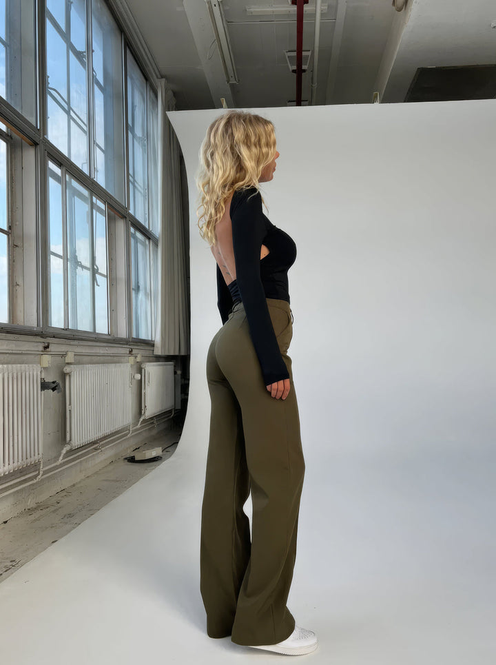 Tidlösa Vida Ben Byxor Dam med Skrynkbeständig Yta | Elegant & Bekväm Stil 4