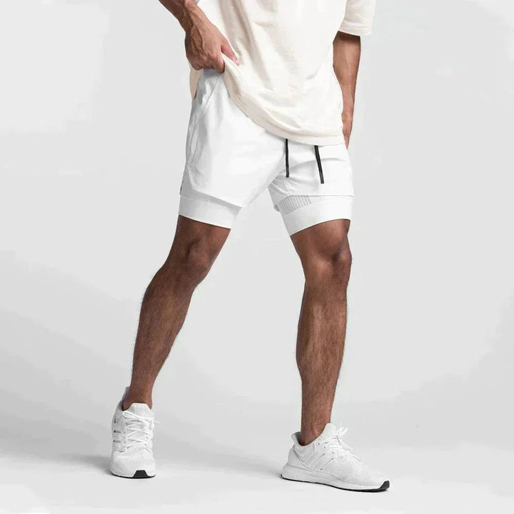 Träningsshorts för Män med Fukttransporterande Tyg | Flexibel Design för Optimal Rörelsefrihet 0