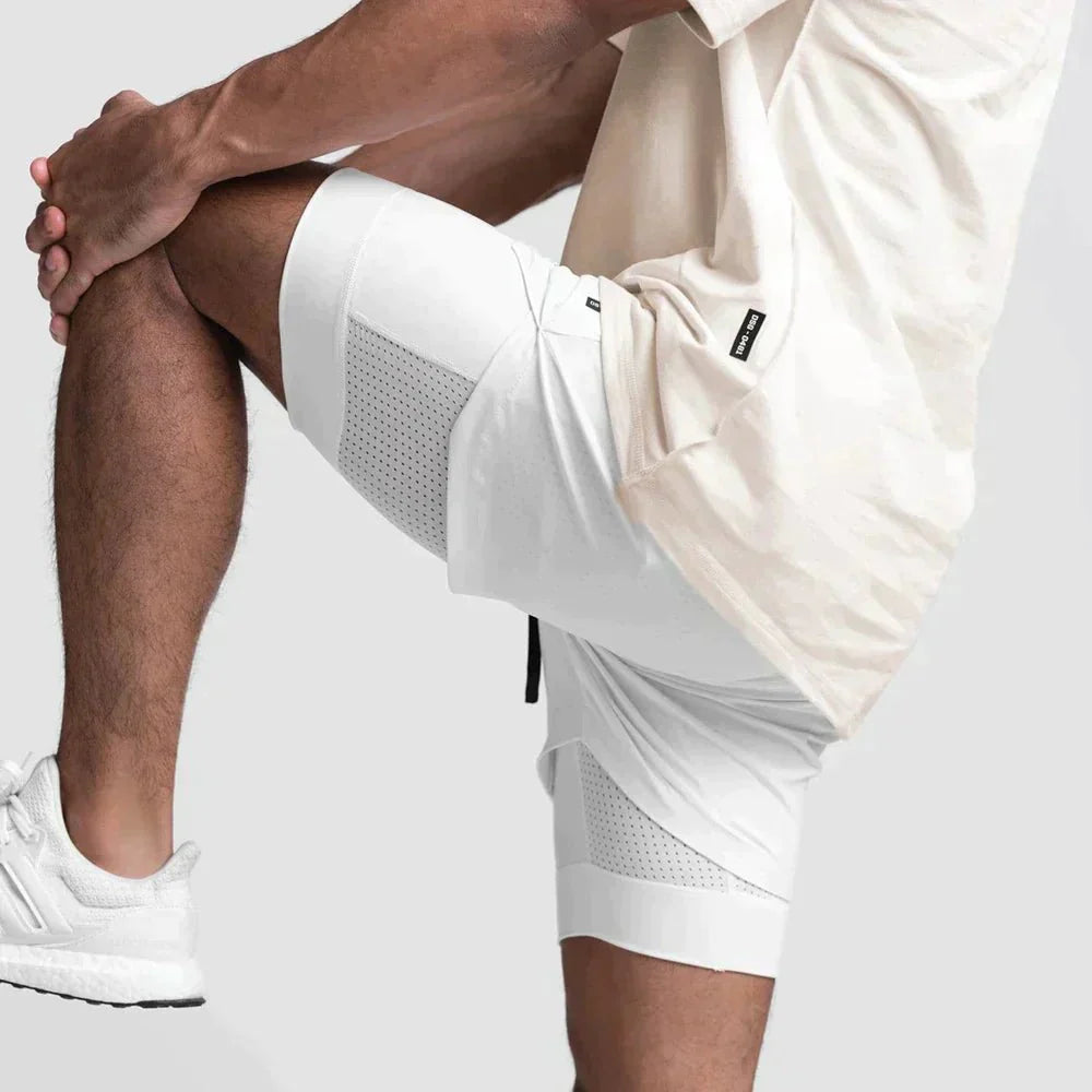 Träningsshorts för Män med Fukttransporterande Tyg | Flexibel Design för Optimal Rörelsefrihet 1
