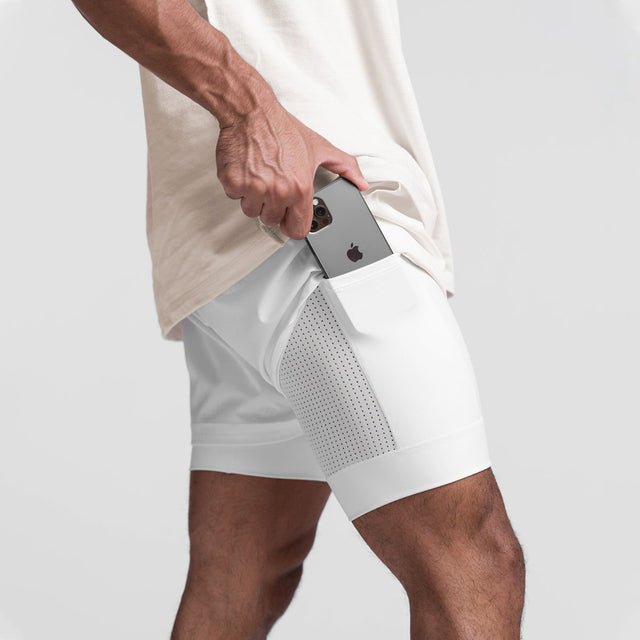 Träningsshorts för Män med Fukttransporterande Tyg | Flexibel Design för Optimal Rörelsefrihet 3
