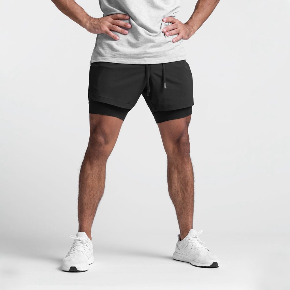 Träningsshorts för Män med Fukttransporterande Tyg | Flexibel Design för Optimal Rörelsefrihet 6