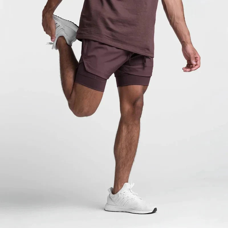 Träningsshorts för Män med Fukttransporterande Tyg | Flexibel Design för Optimal Rörelsefrihet 8