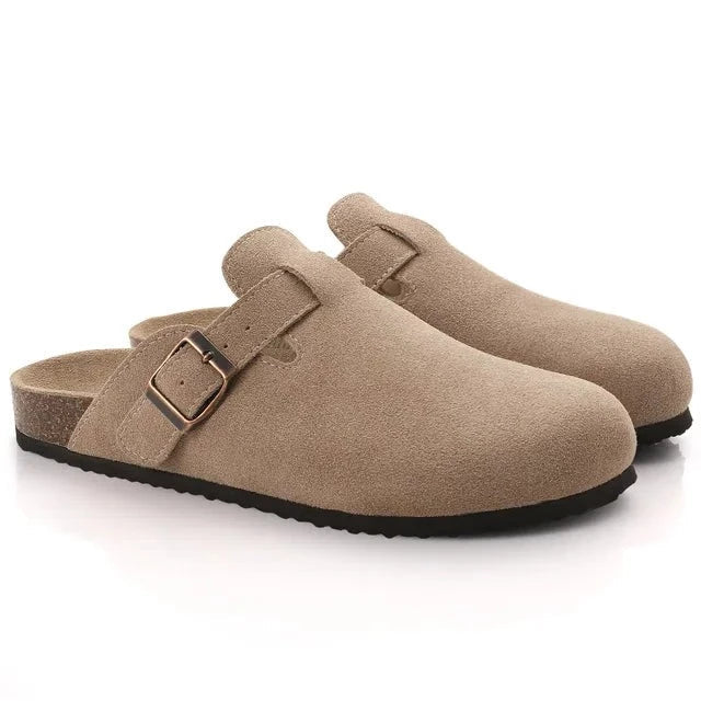 Träskor för Män | Slip-On Mockaspänne med Justerbar Passform | Komfortabel Design för Vardagsbruk 0