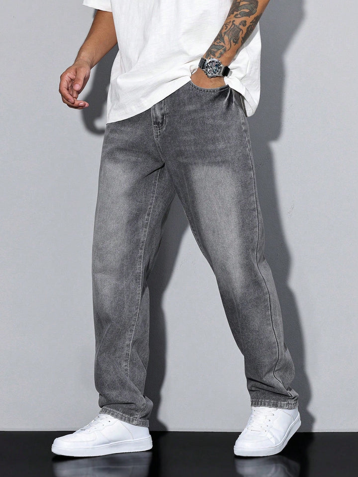 Urban Style | Baggy Jeans Herr med Avslappnad Passform | Modern Design för Komfort och Stil 1