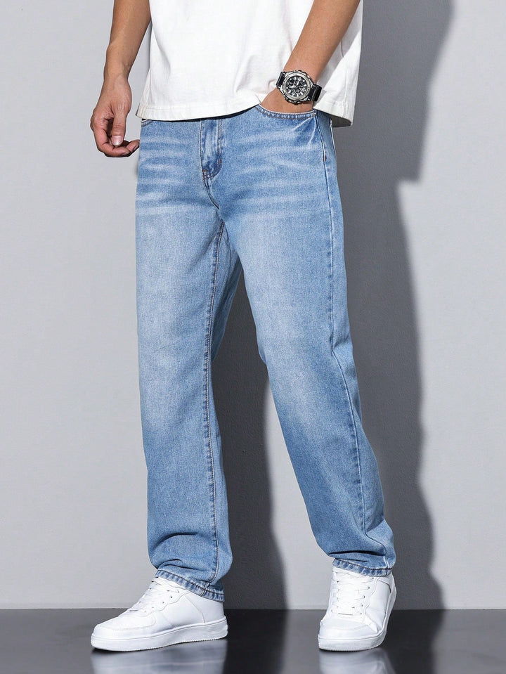 Urban Style | Baggy Jeans Herr med Avslappnad Passform | Modern Design för Komfort och Stil 3