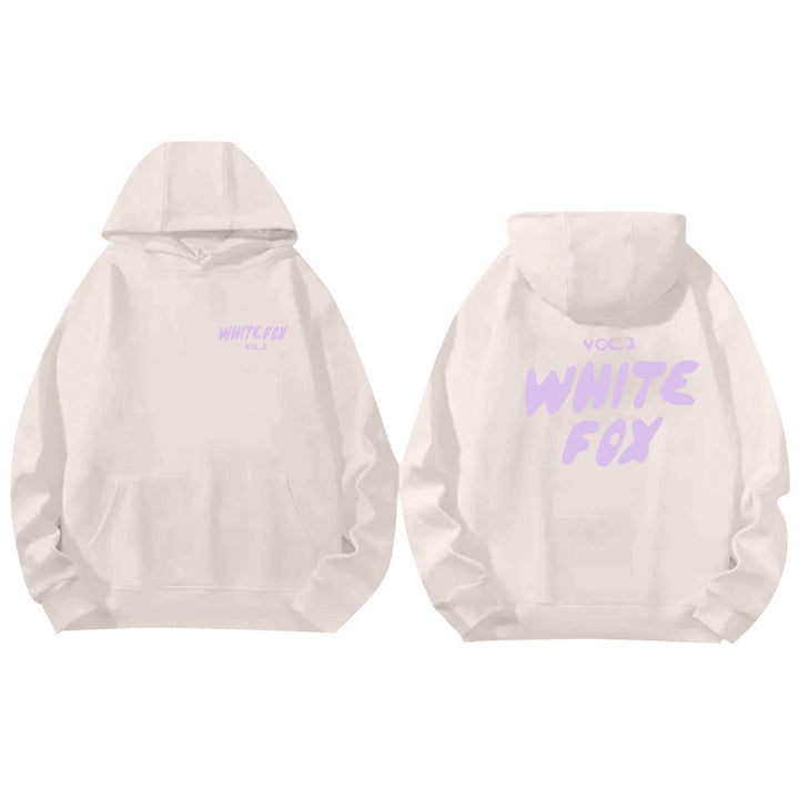 Urban Style | Grå Hoodie med Grafisk Design &amp; Justerbar Huva för Avslappnad Komfort 2