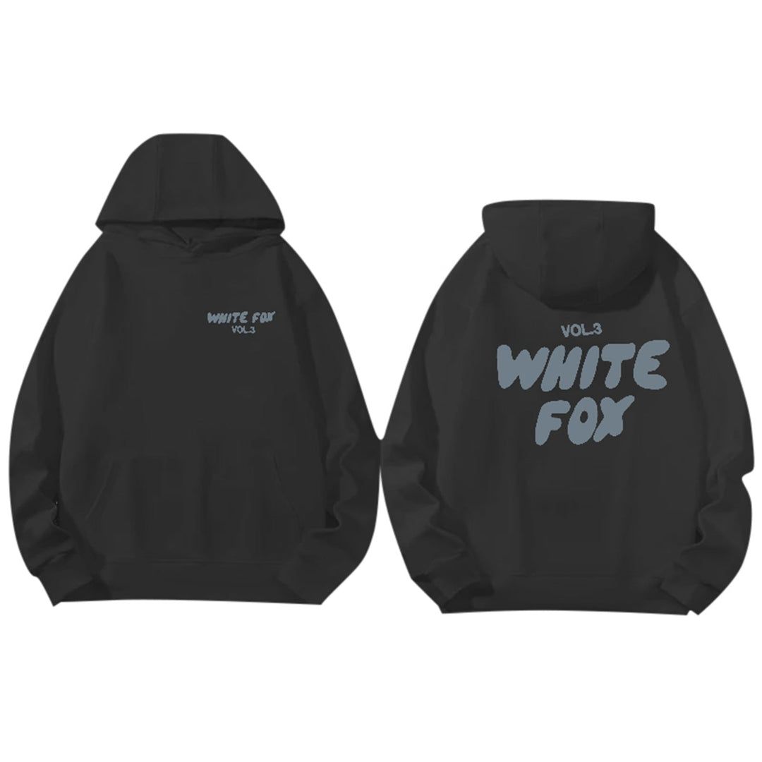 Urban Style | Grå Hoodie med Grafisk Design &amp; Justerbar Huva för Avslappnad Komfort 4