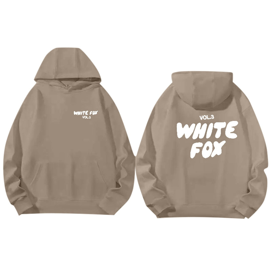 Urban Style | Grå Hoodie med Grafisk Design &amp; Justerbar Huva för Avslappnad Komfort 7