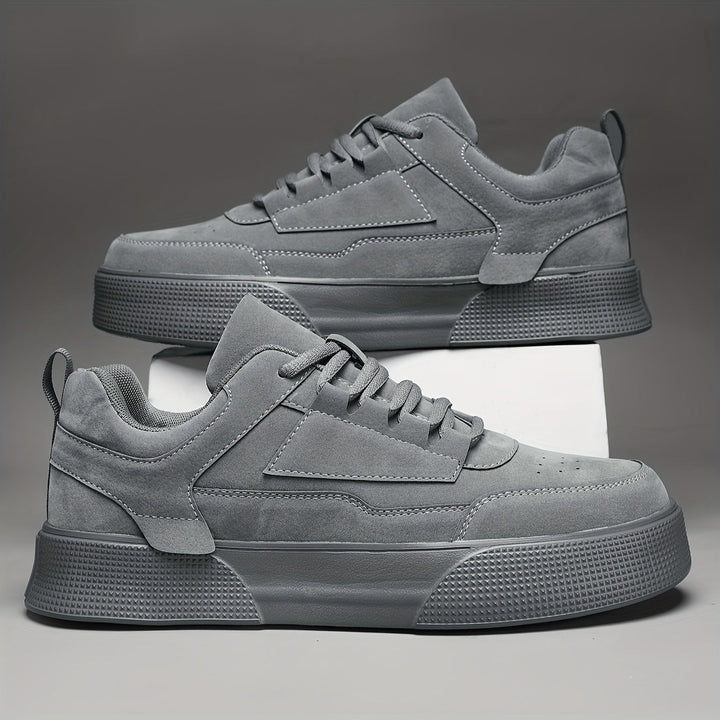 Urban Style | Herr Sneakers med Tjock Sula och Justerbar Snörning | Snygga och Komfortabla för Dagligt Bruk 1