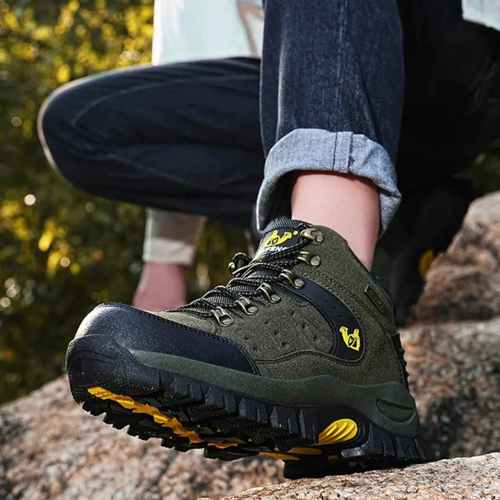 Vandringsskor Unisex | Vattenavvisande Design med Slitstark Gummiyttersula | Komfortabel och Stabil för Utomhusaktiviteter 3