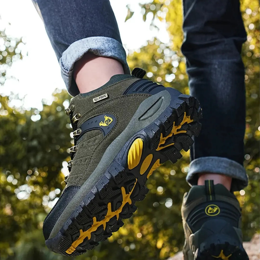 Vandringsskor Unisex | Vattenavvisande Design med Slitstark Gummiyttersula | Komfortabel och Stabil för Utomhusaktiviteter 4