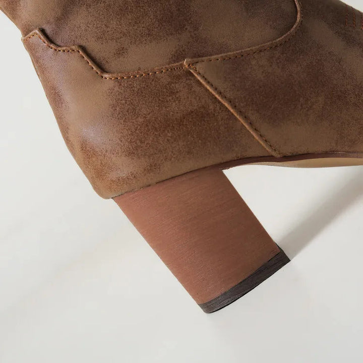 Västerländska Cowboystövlar | Ultralätta Högstövlar med Komfortfoder | Elegant Design för Vardag och Fest 6