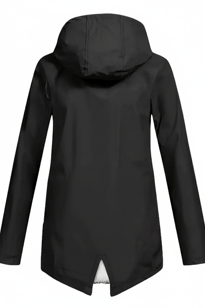 Vattentät Kappa med Huva och Skräddarsydd Passform för Elegant Stil 4