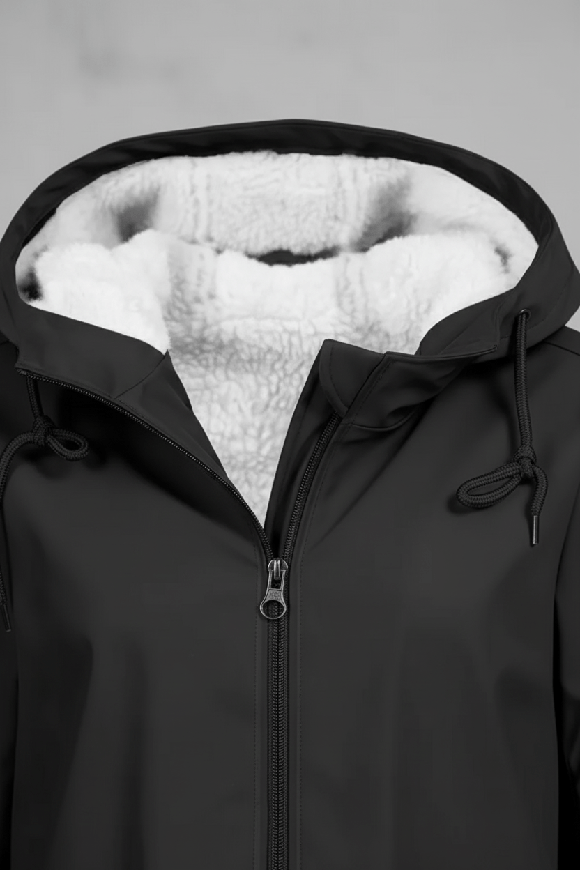 Vattentät Kappa med Huva och Skräddarsydd Passform för Elegant Stil 5