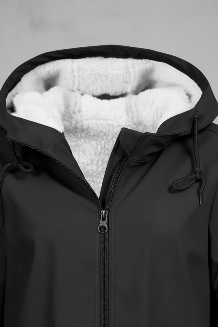 Vattentät Kappa med Huva och Skräddarsydd Passform för Elegant Stil 5