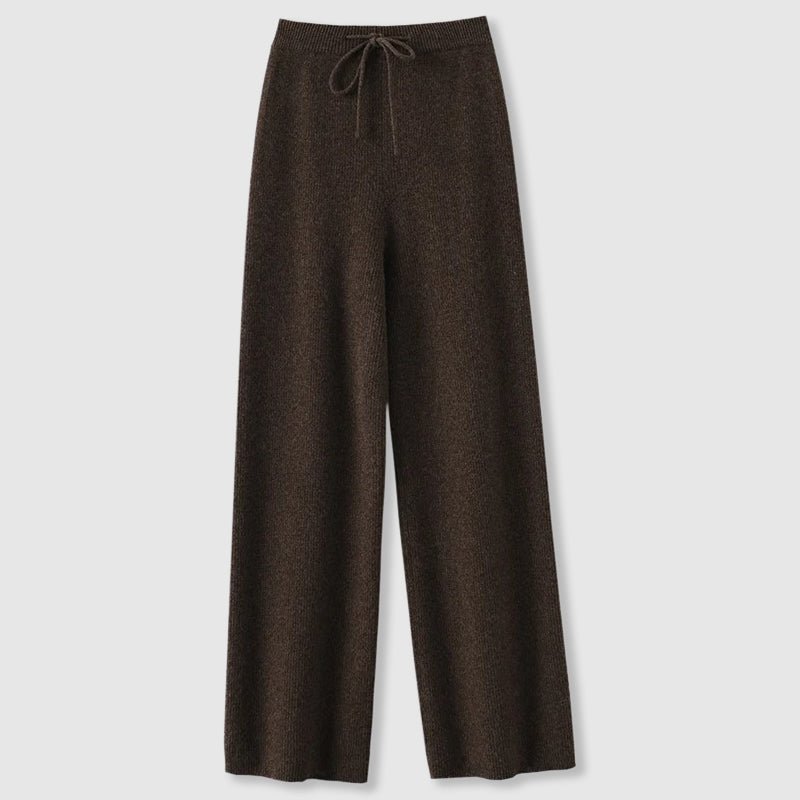Vida Byxor Dam | Hög Midja & Justerbar Dragsko | Elegant Komfort för Varje Tillfälle 1