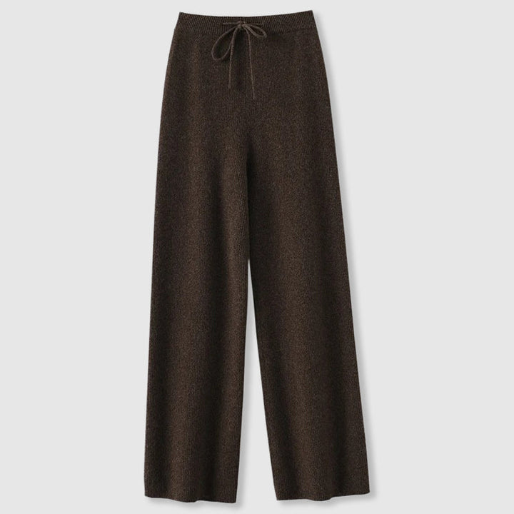 Vida Byxor Dam | Hög Midja & Justerbar Dragsko | Elegant Komfort för Varje Tillfälle 1
