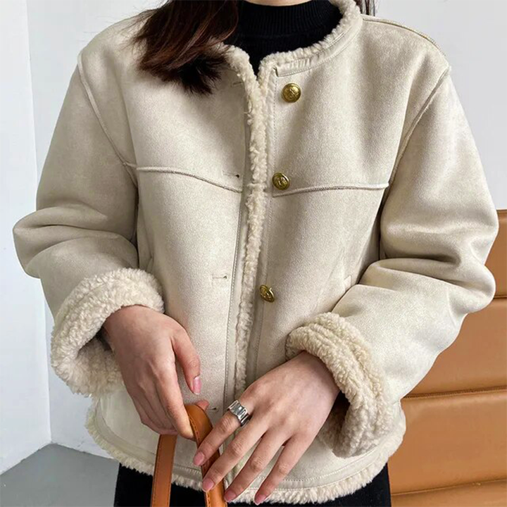Vintage Collection | Damjacka Vinter med Fodrad Design | Varm och Bekväm för Höstbruk 2