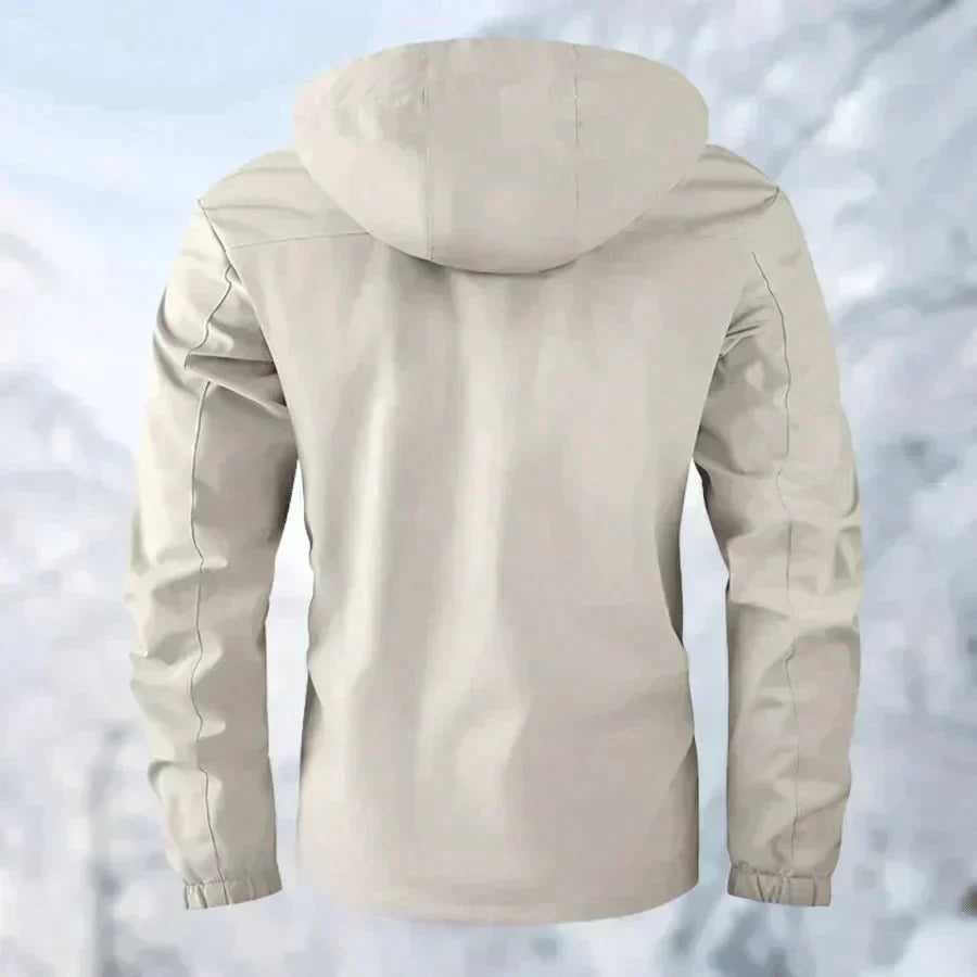 Vinterjacka för Herr | Vattentät Parkas med Isolerad Huva | Funktionell Design för Kalla Väderförhållanden 1
