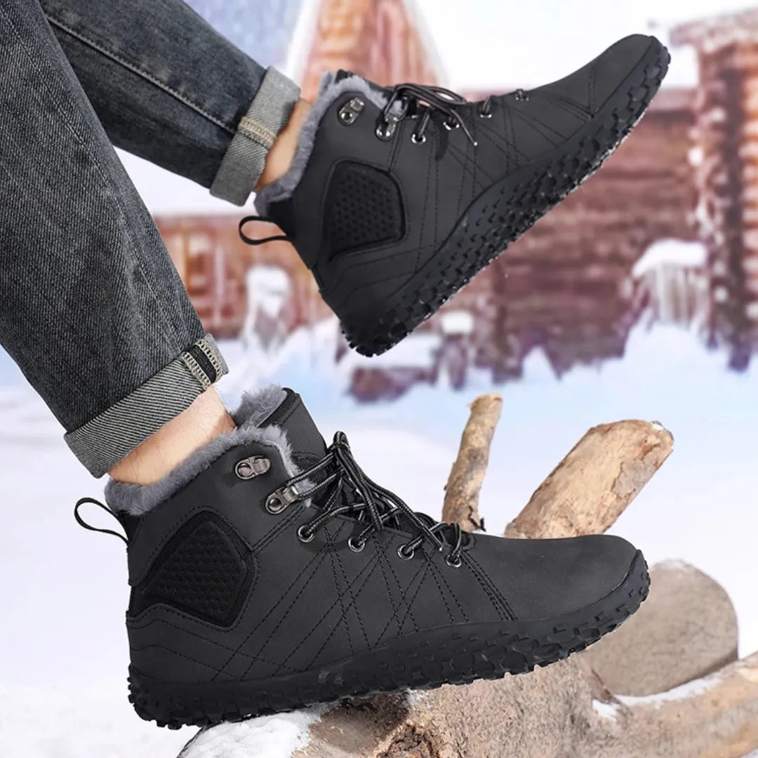 Vinterpromenadskor | Flexibla Barfota Skor med Mjukt Innerfoder | Bekväm Design för Kalla Dagar 7