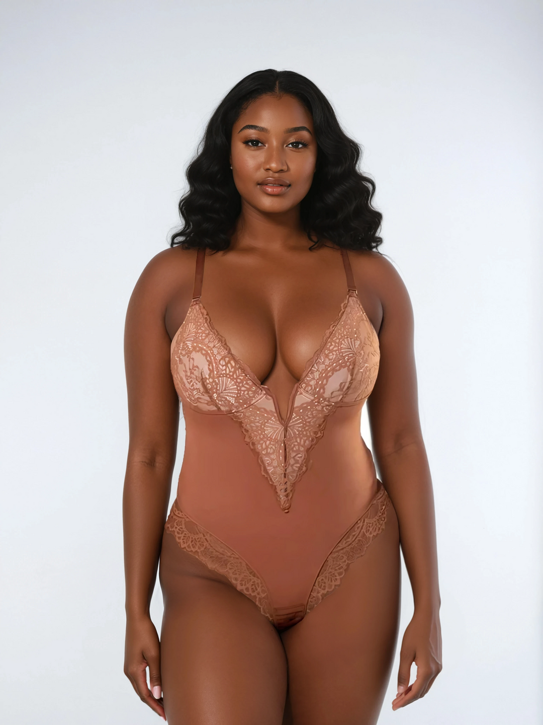 Zoe | Lyxig Spets Bodysuit med Justerbara Remmar 4