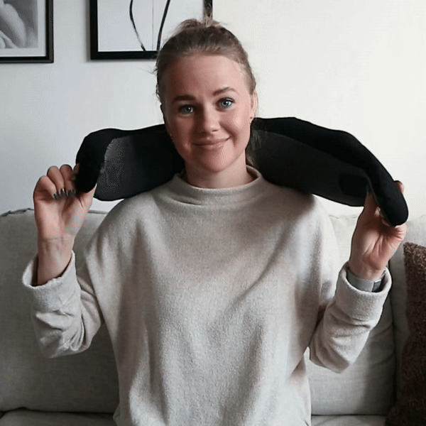 Resekudde | Memory Foam med Justerbar Passform | Optimal Komfort för Nacken Lissandra.se