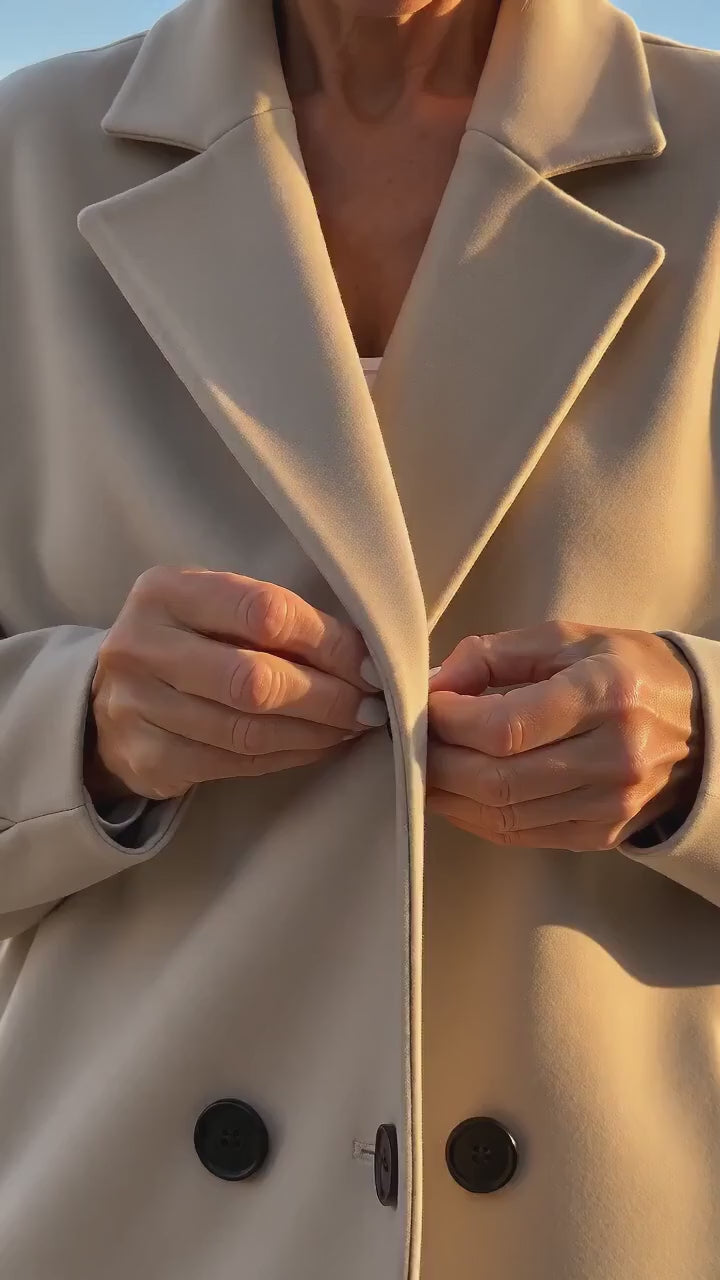 Kort film som visar tidlös design för vinterkomfort i rörelse — passform, material och detaljer.